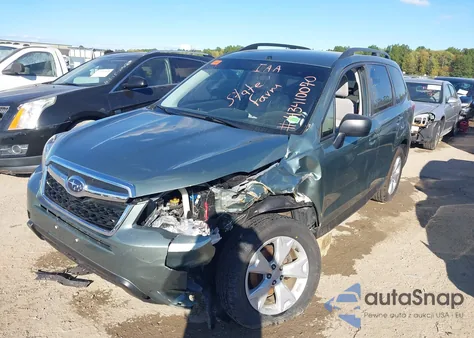 2016 Subaru Forester 2.5I из США, поврежденный, VIN JF2SJABC2GH567827